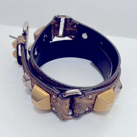 Prada Crocodile Made In Italy Ln 02701 Belt Size 2’ X 38’ APPROX MEASURES - Picture 5 of 13